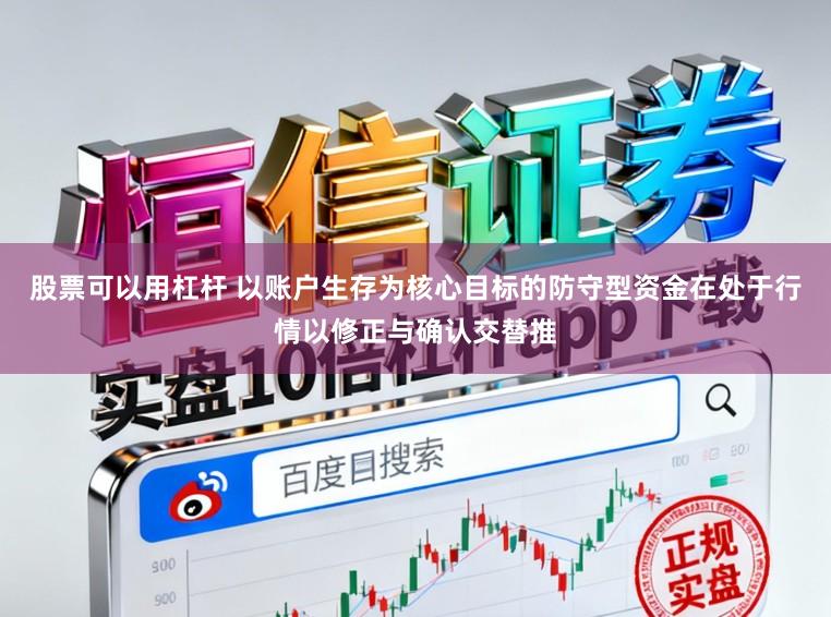 股票可以用杠杆 以账户生存为核心目标的防守型资金在处于行情以修正与确认交替推