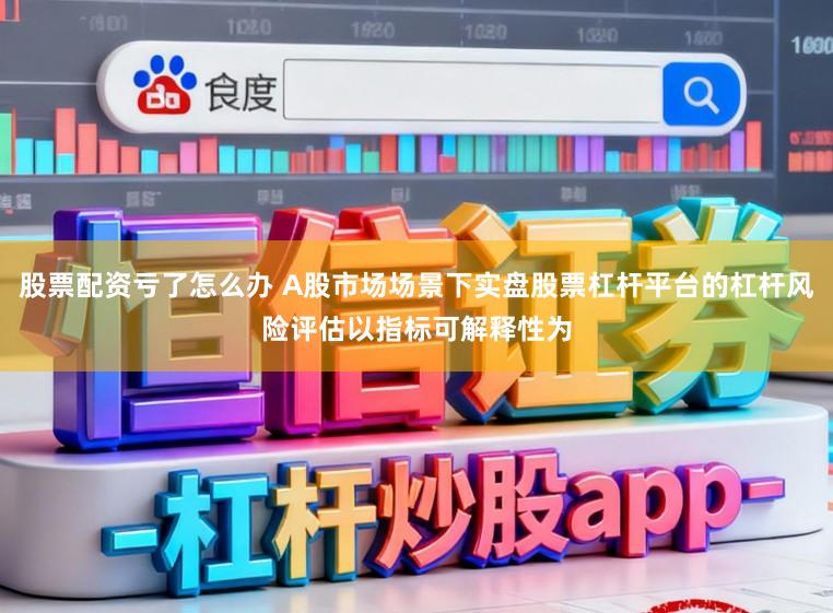 股票配资亏了怎么办 A股市场场景下实盘股票杠杆平台的杠杆风险评估以指标可解释性为