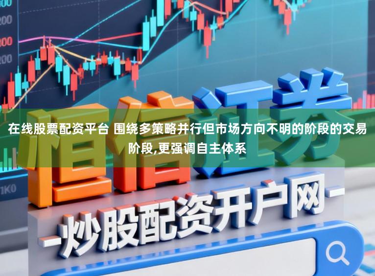 在线股票配资平台 围绕多策略并行但市场方向不明的阶段的交易阶段,更强调自主体系
