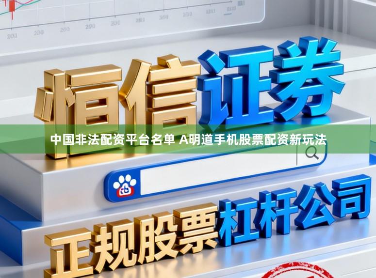 中国非法配资平台名单 A明道手机股票配资新玩法