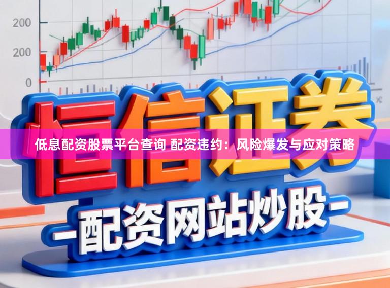 低息配资股票平台查询 配资违约：风险爆发与应对策略