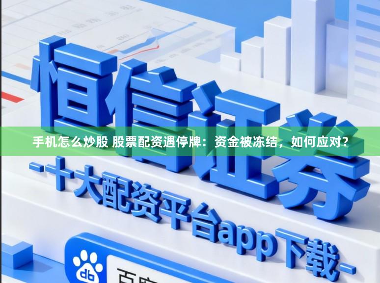 手机怎么炒股 股票配资遇停牌：资金被冻结，如何应对？